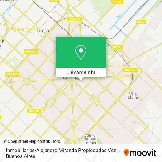 Mapa de Inmobiliarias-Alejandro Miranda Propiedades Ven…