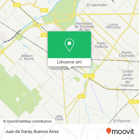 Mapa de Juan de Garay
