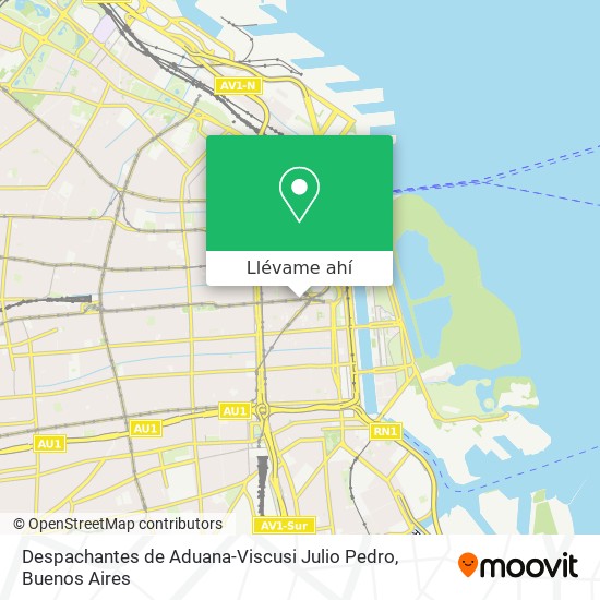 Mapa de Despachantes de Aduana-Viscusi Julio Pedro