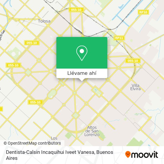 Mapa de Dentista-Calsin Incaquihui Iveet Vanesa