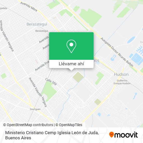 Mapa de Ministerio Cristiano Cemp Iglesia León de Juda