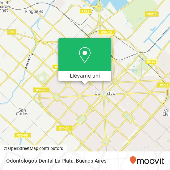 Mapa de Odontologos-Dental La Plata