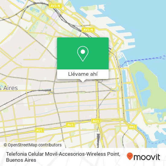 Mapa de Telefonia Celular Movil-Accesorios-Wireless Point