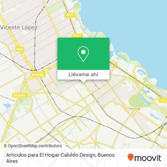 Mapa de Articulos para El Hogar-Cabildo Design