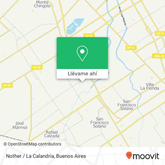 Mapa de Nother / La Calandria