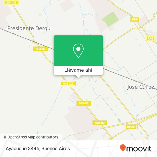 Mapa de Ayacucho 3445