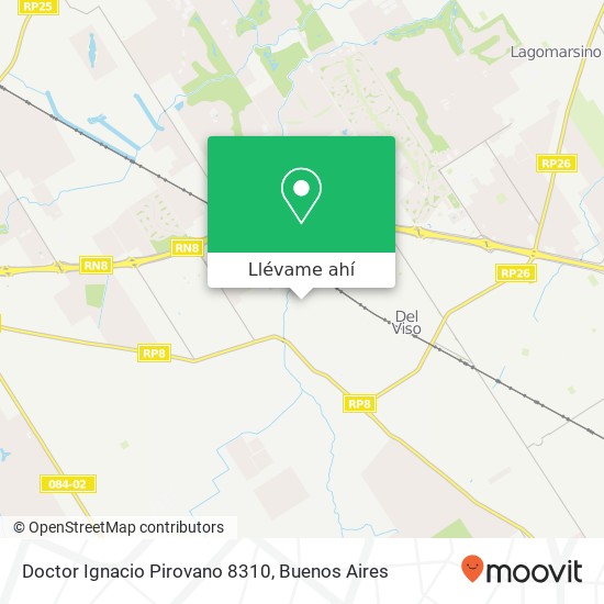 Mapa de Doctor Ignacio Pirovano 8310
