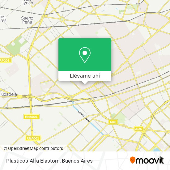Mapa de Plasticos-Alfa Elastom