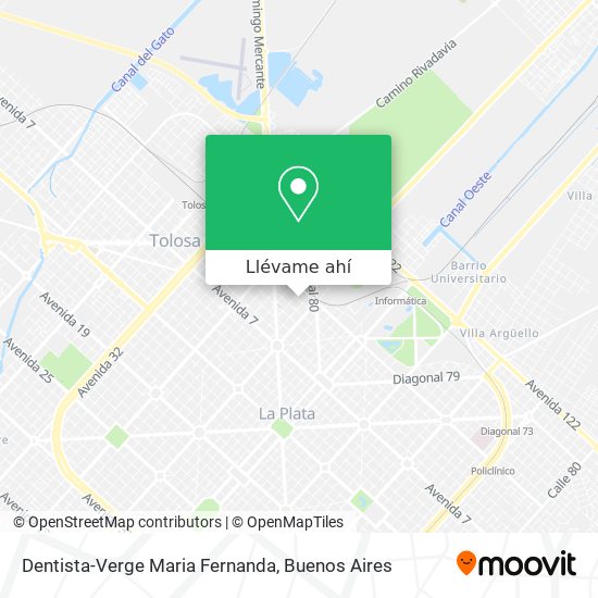 Mapa de Dentista-Verge Maria Fernanda
