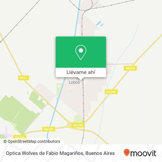 Mapa de Optica Wolves de Fabio Magariños