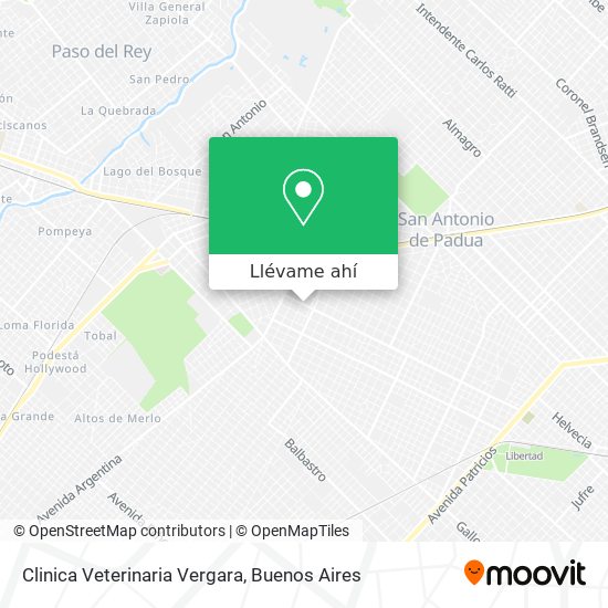 Mapa de Clinica Veterinaria Vergara