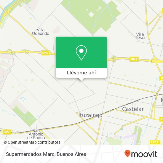 Mapa de Supermercados Marc