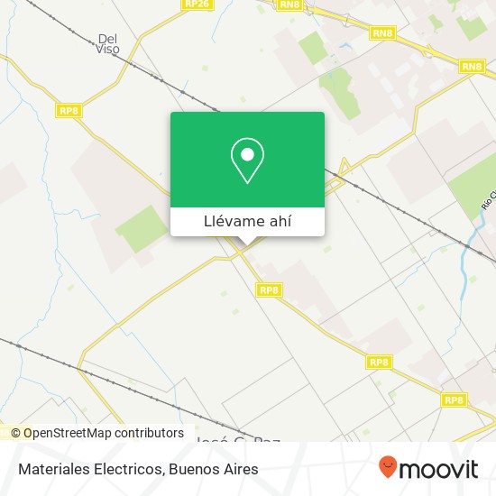 Mapa de Materiales Electricos