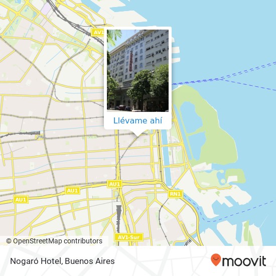 Mapa de Nogaró Hotel