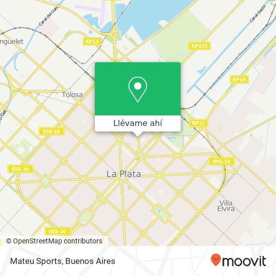 Mapa de Mateu Sports
