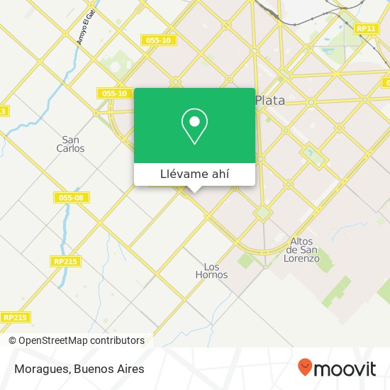 Mapa de Moragues