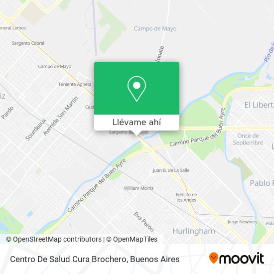 Mapa de Centro De Salud Cura Brochero