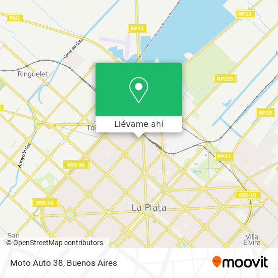 Mapa de Moto Auto 38