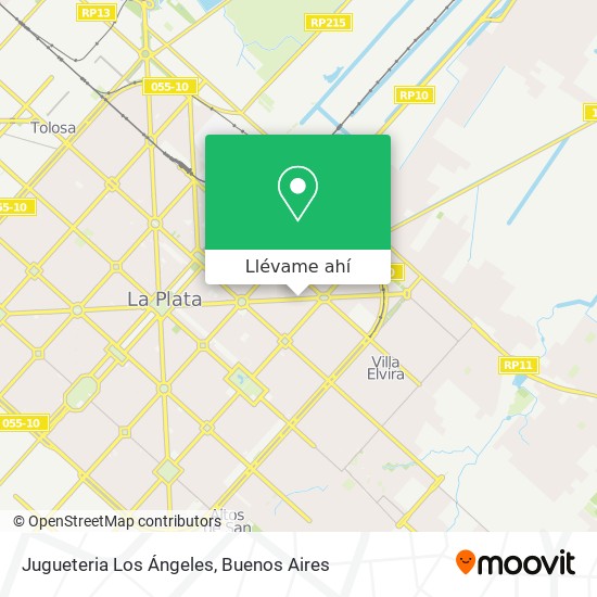 Mapa de Jugueteria Los Ángeles