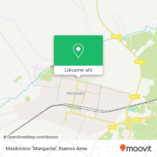 Mapa de Maxikiosco "Mangacha"