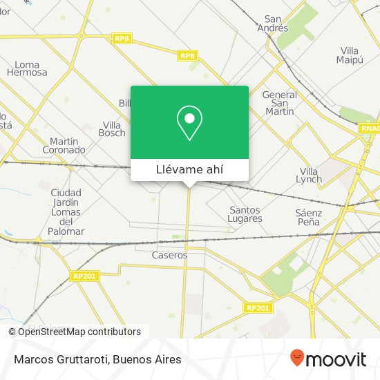 Mapa de Marcos Gruttaroti