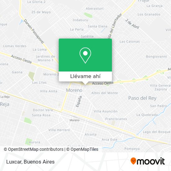Mapa de Luxcar