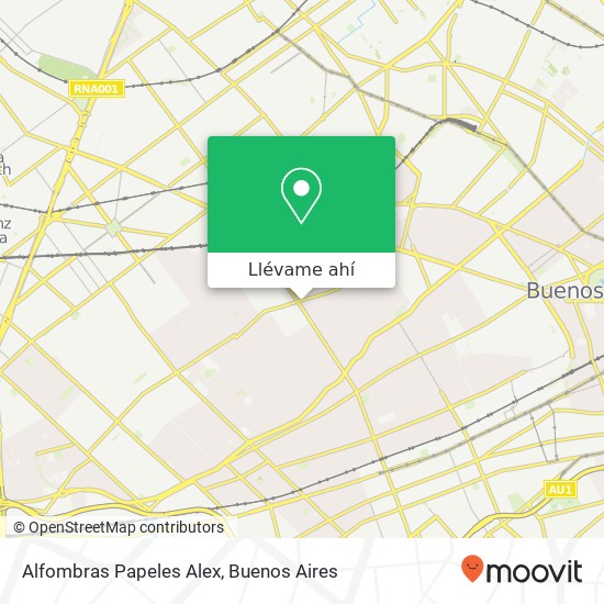 Mapa de Alfombras Papeles Alex