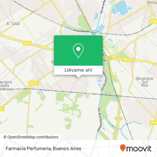 Mapa de Farmacia Perfumeria