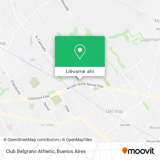 Mapa de Club Belgrano Athletic