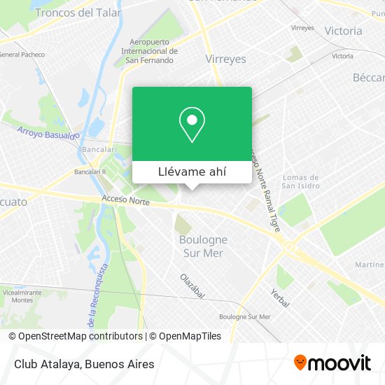 Mapa de Club Atalaya