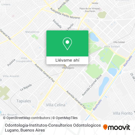 Mapa de Odontologia-Institutos-Consultorios Odontologicos Lugano