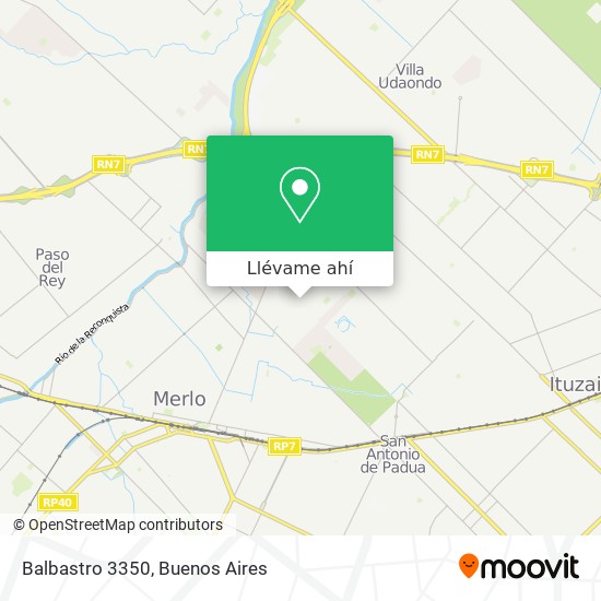 Mapa de Balbastro 3350