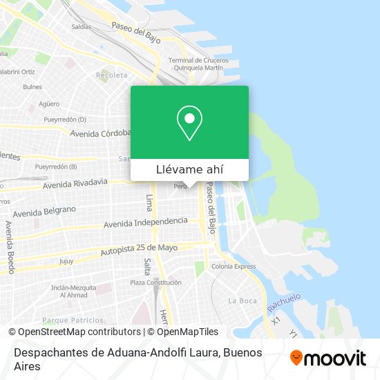 Mapa de Despachantes de Aduana-Andolfi Laura