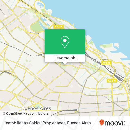 Mapa de Inmobiliarias-Soldati Propiedades