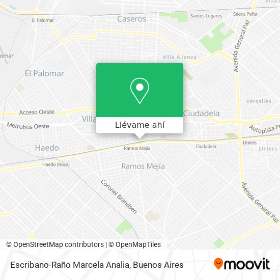 Mapa de Escribano-Raño Marcela Analia