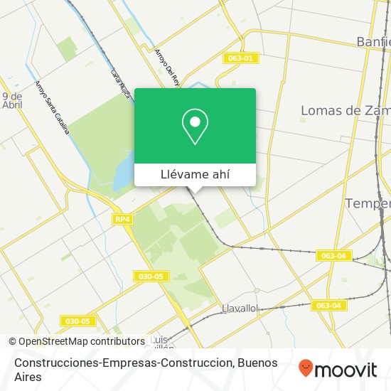 Mapa de Construcciones-Empresas-Construccion