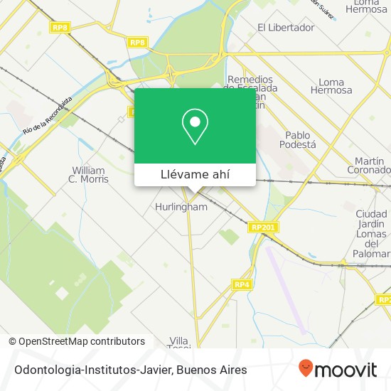 Mapa de Odontologia-Institutos-Javier