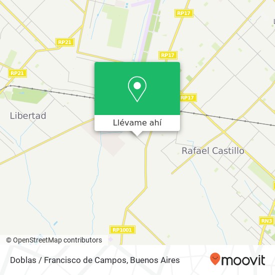 Mapa de Doblas / Francisco de Campos