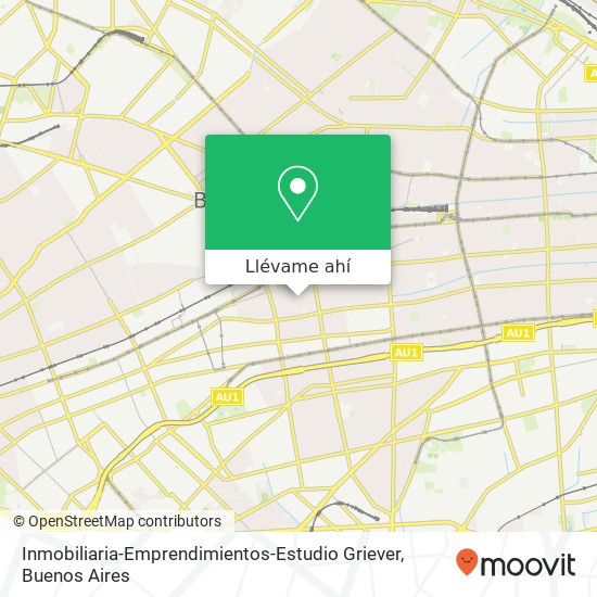 Mapa de Inmobiliaria-Emprendimientos-Estudio Griever