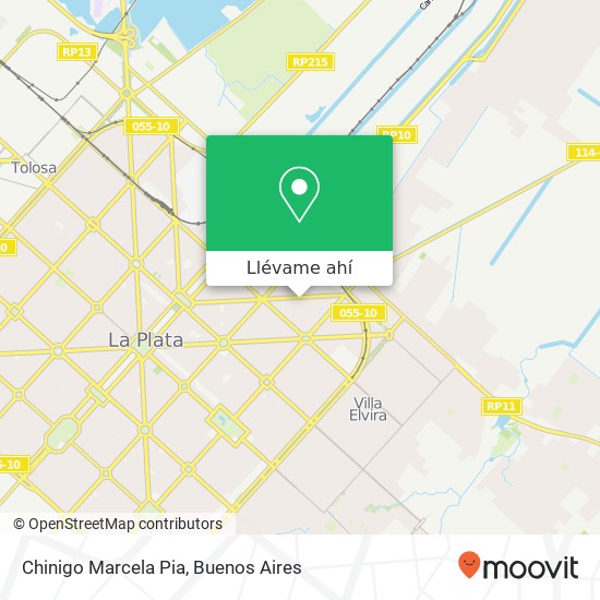 Mapa de Chinigo Marcela Pia