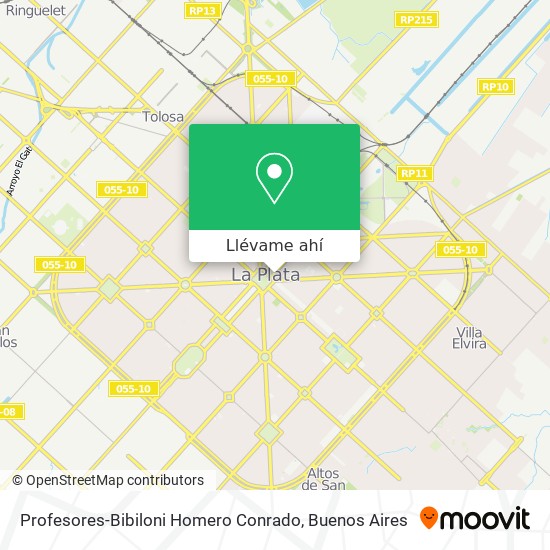 Mapa de Profesores-Bibiloni Homero Conrado