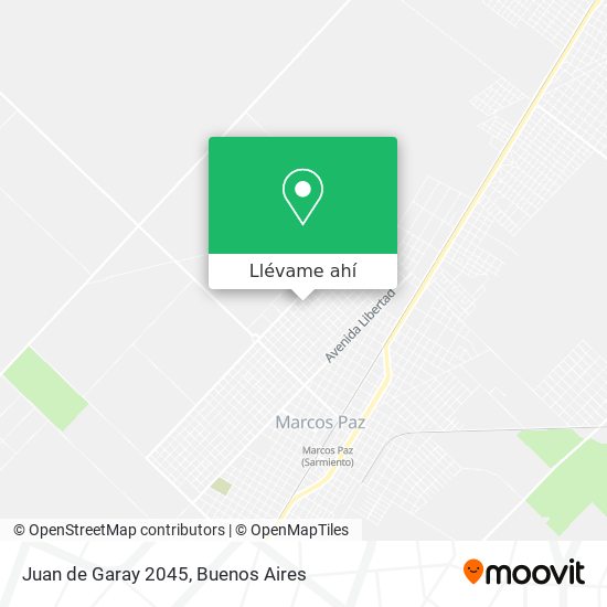 Mapa de Juan de Garay 2045
