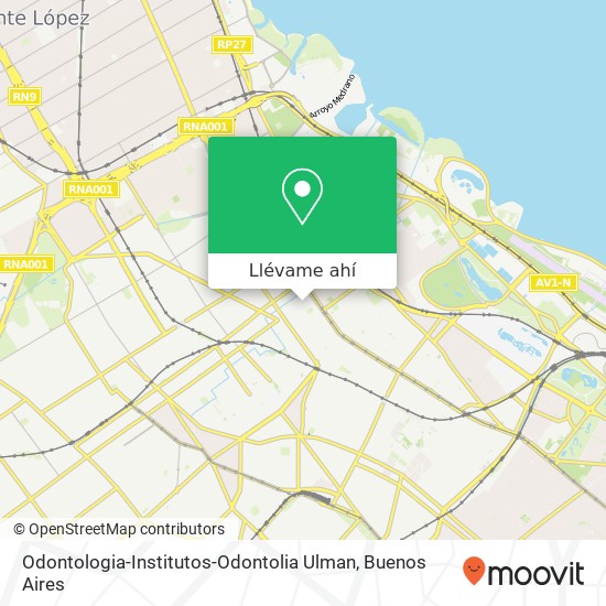 Mapa de Odontologia-Institutos-Odontolia Ulman