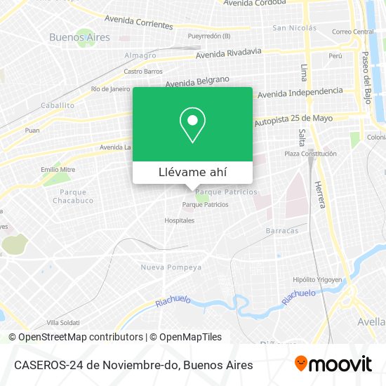 Mapa de CASEROS-24 de Noviembre-do