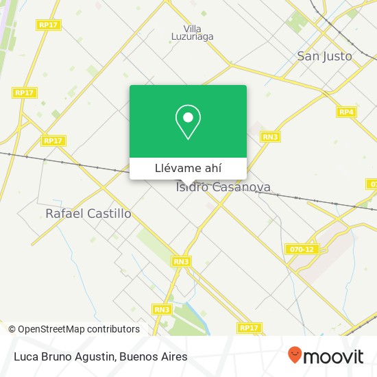Mapa de Luca Bruno Agustin