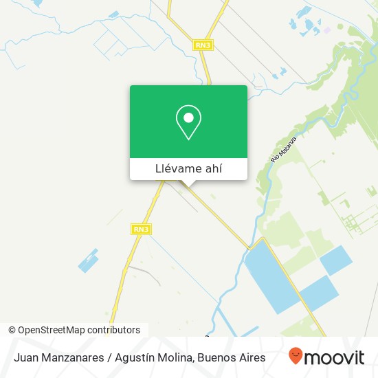 Mapa de Juan Manzanares / Agustín Molina