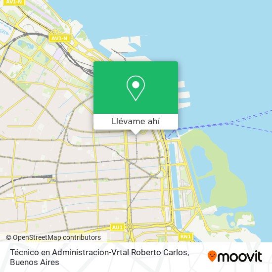 Mapa de Técnico en Administracion-Vrtal Roberto Carlos