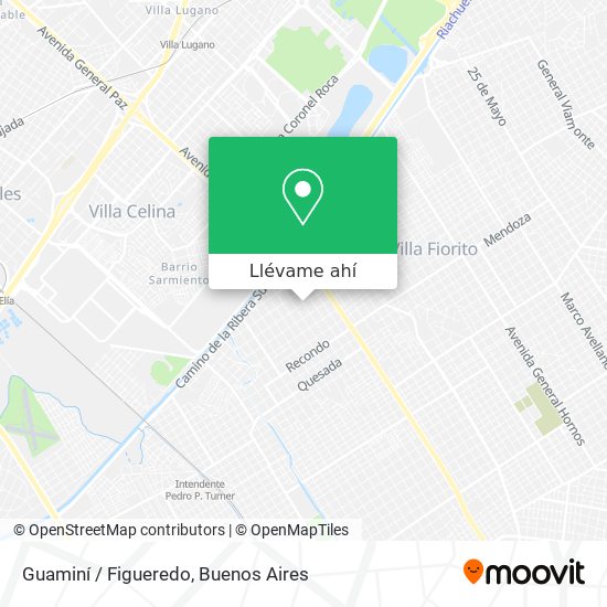 Mapa de Guaminí / Figueredo