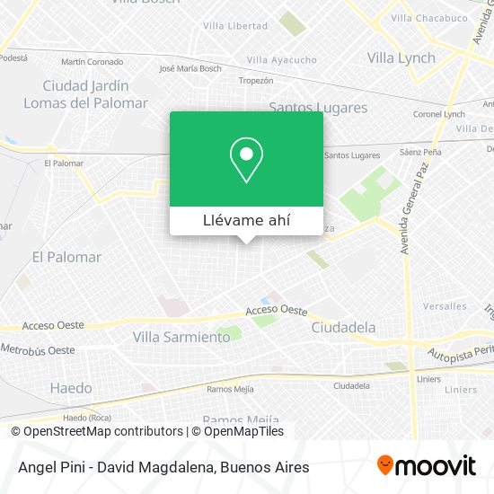 Mapa de Angel Pini - David Magdalena