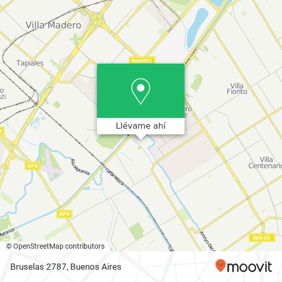 Mapa de Bruselas 2787